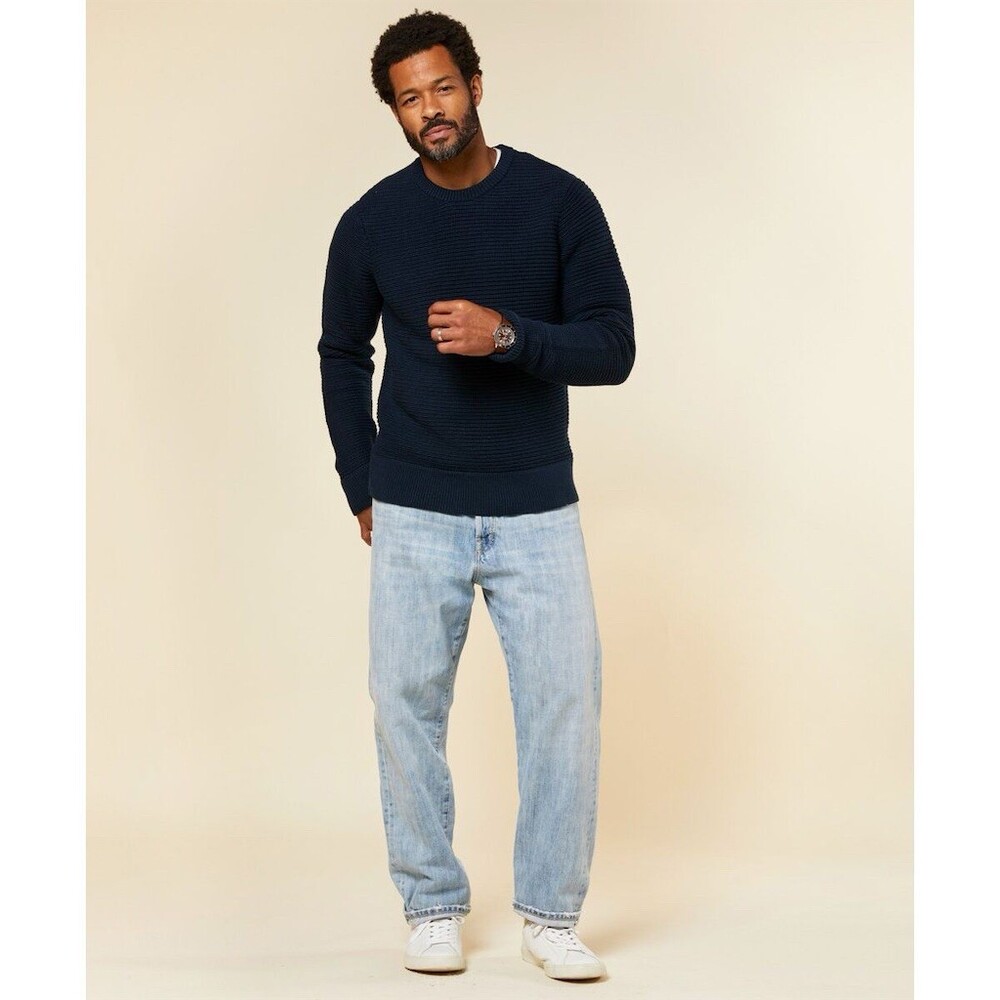 Outerknown S.E.A. Jeans Statesman Relaxed Fit Mens 34x34 Light Wash